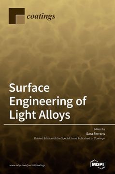 portada Surface Engineering of Light Alloys (en Inglés)