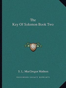portada the key of solomon book two (in English)