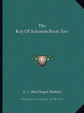 portada the key of solomon book two