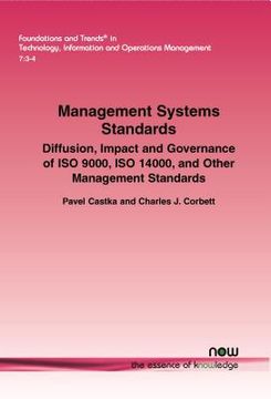 portada Management Systems Standards: Diffusion, Impact and Governance of ISO 9000, ISO 14000, and Other Management Standards (in English)