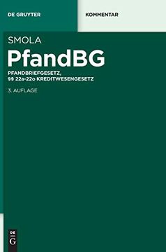portada Pfandbriefgesetz (in German)