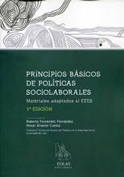 portada PRINCIPIOS BÁSICOS DE POLÍTICAS SOCIOLABORALES. MATERIALES ADAPTADOS AL EEES. 3ª ED