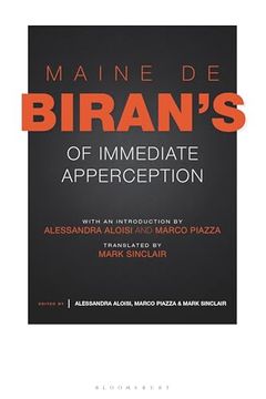 portada Maine de Biran's 'of Immediate Apperception' (en Inglés)