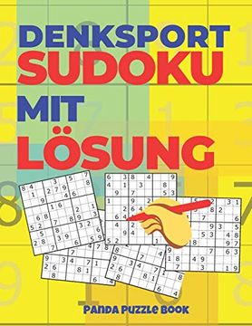 portada Denksport Sudoku mit Lösung: Denkspiele für Erwachsene - Rätselbuch für Erwachsene 