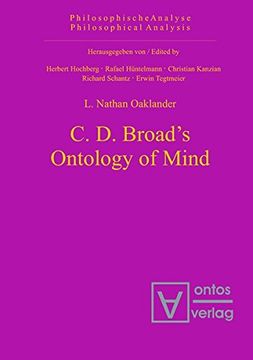 portada C. D. Broad's Ontology of Mind (Philosophische Analyse / Philosophical Analysis)