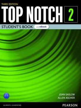 portada Top Notch Level 2 Student's Book & Ebook With Digital Resources & app (en Inglés)