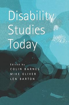 portada disability studies today (en Inglés)