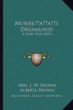 portada murielacentsa -a centss dreamland: a fairy tale (1871) (in English)