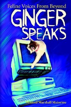 portada ginger speaks: feline voices from beyond (in English)