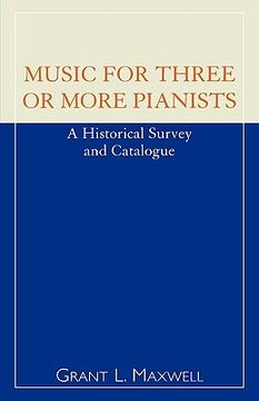 portada music for three or more pianists: a historical survey and catalogue (en Inglés)