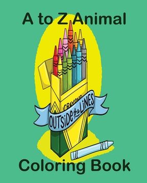 portada A to Z Animal Coloring Book (en Inglés)