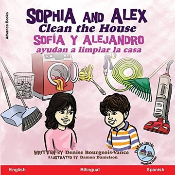 portada Sophia and Alex Clean the House: Sofía y Alejandro Ayudan a Limpiar la Casa
