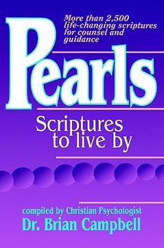 portada pearls: scriptures to live by (en Inglés)
