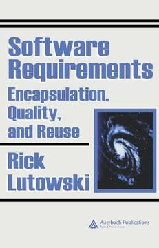 portada software requirements: encapsulation, quality, and reuse (in English)