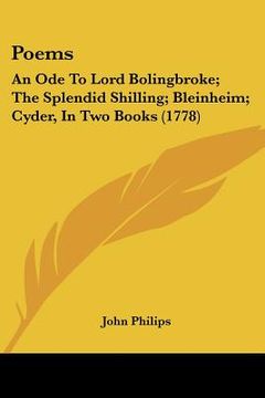 portada poems: an ode to lord bolingbroke; the s