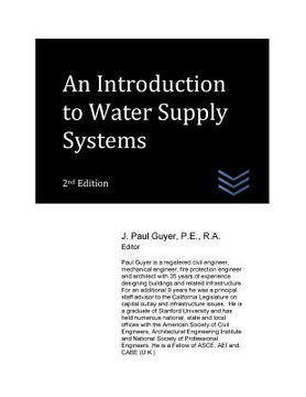 portada An Introduction to Water Supply Systems (en Inglés)