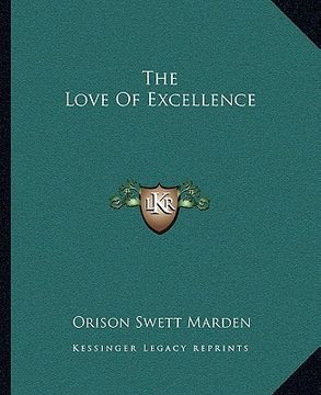 portada the love of excellence (in English)