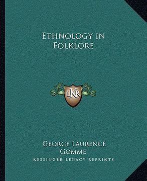 portada ethnology in folklore (in English)