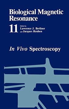 portada In Vivo Spectroscopy (Biological Magnetic Resonance) (en Inglés)