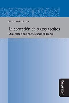 portada La Corrección de Textos Escritos (in Spanish)