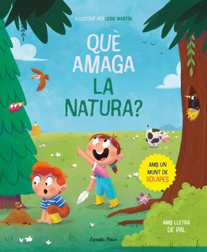 portada Que Amaga la Natura? Llibre amb Solapes (in Catalá)