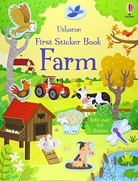portada First Sticker Book Farm (First Sticker Books Series) (in English)