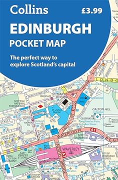 portada Edinburgh Pocket Map: The Perfect way to Explore Edinburgh (in English)