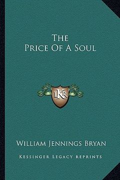 portada the price of a soul (en Inglés)