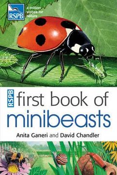 portada rspb first book of minibeasts (en Inglés)