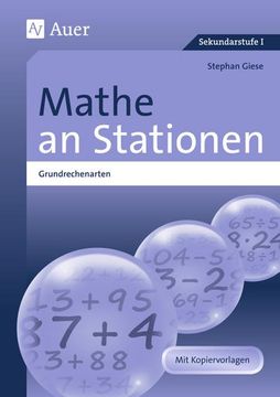 portada Mathe an Stationen Spezial Grundrechenarten 5-6 (in German)