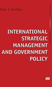 portada International Strategic Management and Government Policy (en Inglés)