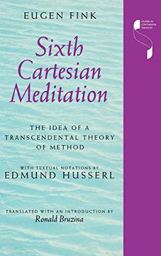portada Sixth Cartesian Meditation: The Idea of a Transcendental Theory of Method (Studies in Continental Thought) (in English)
