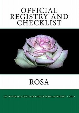 portada official registry and checklist - rosa (en Inglés)