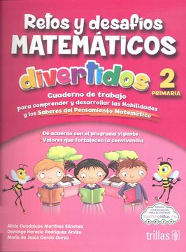 portada Retos y Desafios Matemáticos Divertidos 2. Primaria