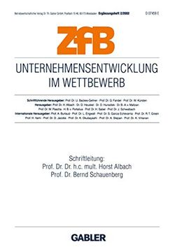portada Unternehmensentwicklung im Wettbewerb (in German)