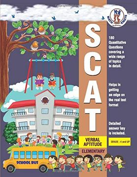 portada Scat Verbal Aptitude - Grades 4 and up (in English)