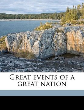 portada great events of a great nation (en Inglés)