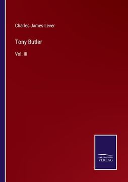 portada Tony Butler: Vol. III (en Inglés)