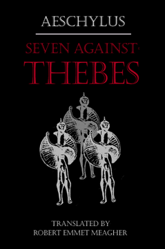 portada Aeschylus: Seven Against Thebes
