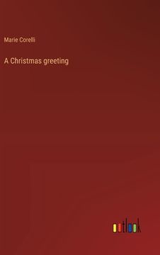 portada A Christmas greeting (en Inglés)