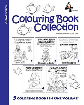portada Ojibwe Colouring Book Collection (en Inglés)