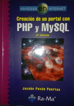 portada Creación de un portal con PHP y MySQL. 3ª edición.