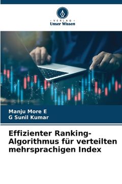 portada Effizienter Ranking-Algorithmus für verteilten mehrsprachigen Index (en Alemán)