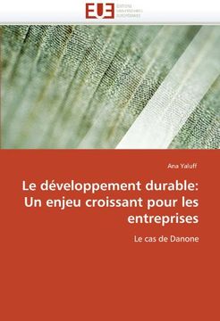 portada Le Developpement Durable: Un Enjeu Croissant Pour Les Entreprises