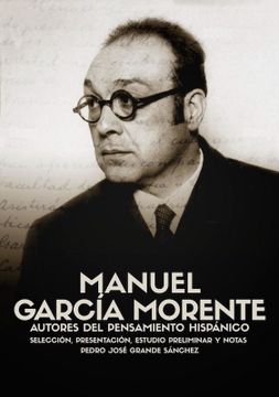 portada Manuel Garcia Morente (in Spanish)