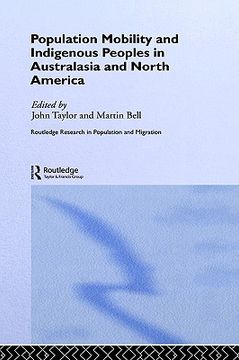 portada population mobility and indigenous peoples in australasia and north america (en Inglés)