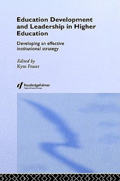 portada education development and leadership in higher education: developing an effective institutional strategy