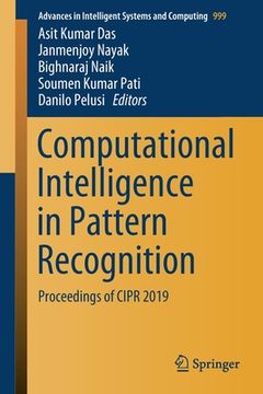 portada Computational Intelligence in Pattern Recognition: Proceedings of Cipr 2019 