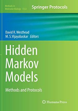 portada Hidden Markov Models: Methods and Protocols (Methods in Molecular Biology, 1552) (en Inglés)