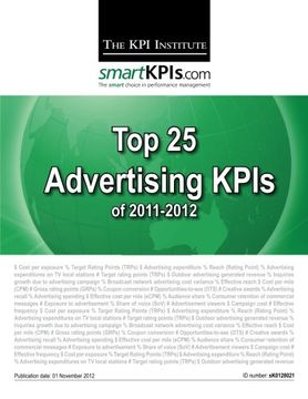 portada Top 25 Advertising KPIs of 2011-2012